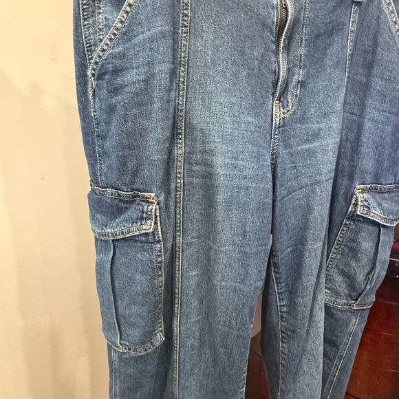 Gap 90’s Loose Cargo Mid Rise Jeans - Picture 3 of 10